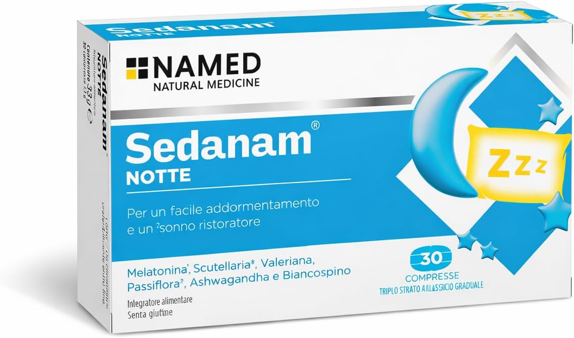Sedanam Notte compresse integratore naturale per il sonno